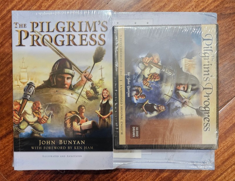 The Pilgrim's Progress All In One Curriculum: Textbook Novel and Audio CDs NEW gallery