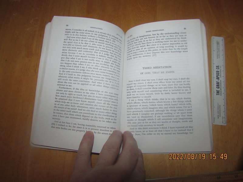 Descartes : Discourse on Method and the Meditations by Laurence Lafleur (1960, T gallery