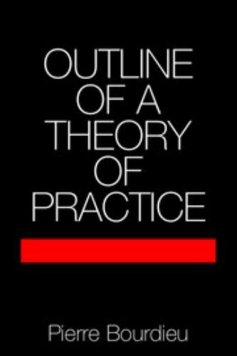 Outline of a Theory of Practice (Cambridge Studies in Social and Cultural Anthro