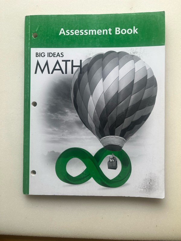BIG IDEAS Learning Big Ideas Math Assessment Book Larson Boswell 2014 PB Eng