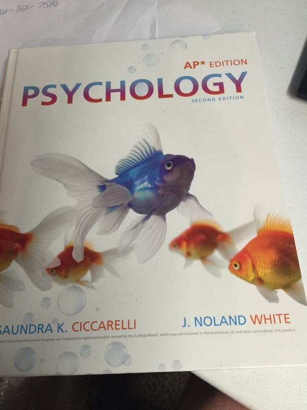 Psychology AP Edition, 2nd ed. 0131376772