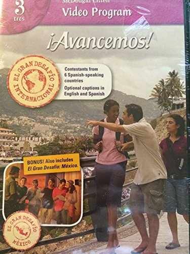 ?Avancemos!: Video Program DVD Level 3 (Spanish – DVD Audio, by ML – Good