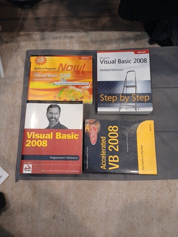 Microsoft Visual Basic 2008 Step by Step 4 Books Accelerated VB