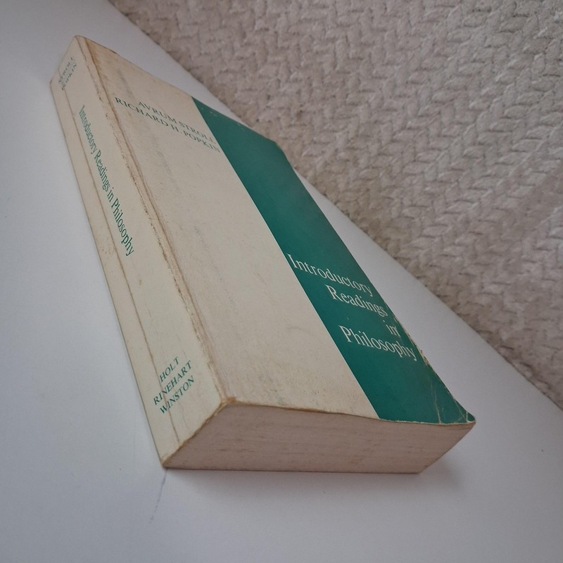 Introductory Readings In Philosophy Stroll Popkin Holt Trade PB 1972 Anthology gallery