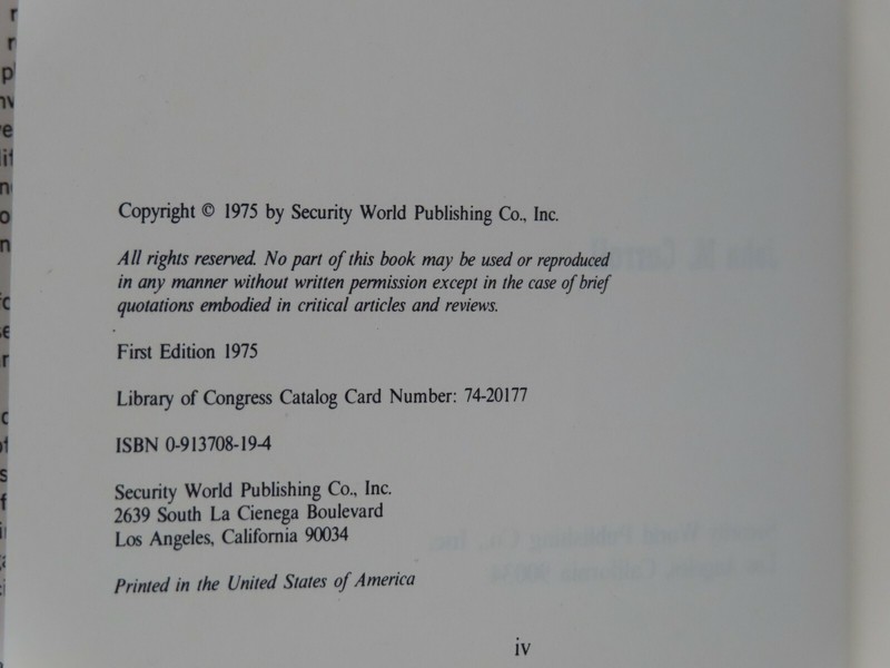 Confidential Information Sources Public&Private John M. Carroll HC First ED 1975 gallery