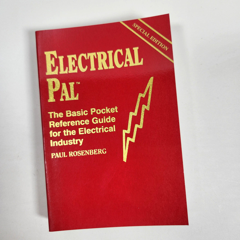 Electrical Pal Electricians Pocket Reference Guide Paul Rosenberg Special Ed