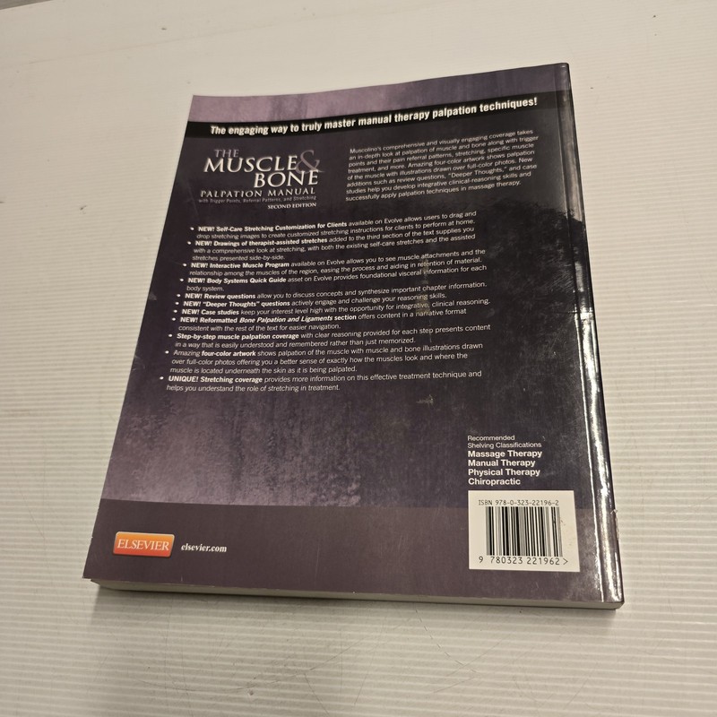The Muscle & Bone Palpation Manual Second Ed Muscolino Anatomy Physiology gallery