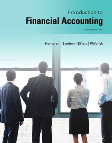 Introduction to Financial Accounting by Charles Horngren: Used