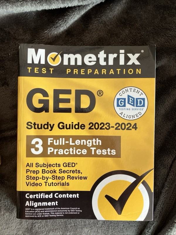 Mometrix GED Study Guide 2024 Test Prep Book Practice Questions & Review