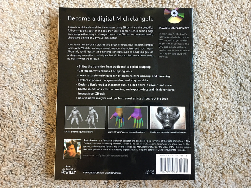 ZBrush Character Creation : Advanced Digital Sculpting 2nd Ed (Paperback, 2011) gallery