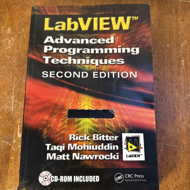 LabView: Advanced Programming Techniques, Second Edition Paperback Very GOOD