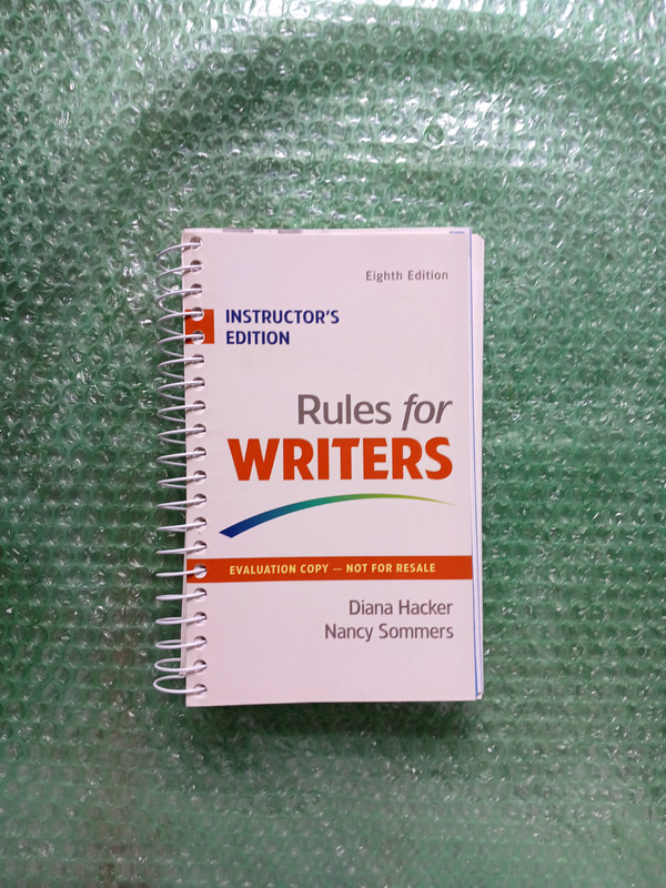 Rules for Writers