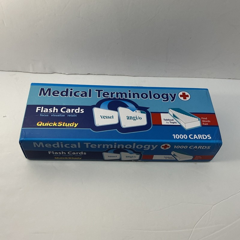 Medical Terminology Flash Cards – Cards, by Linton Corinne – New