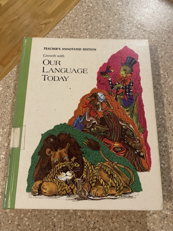 Vintage Teacher’s Edition 1971 - Growth With Our Language Today - American Book
