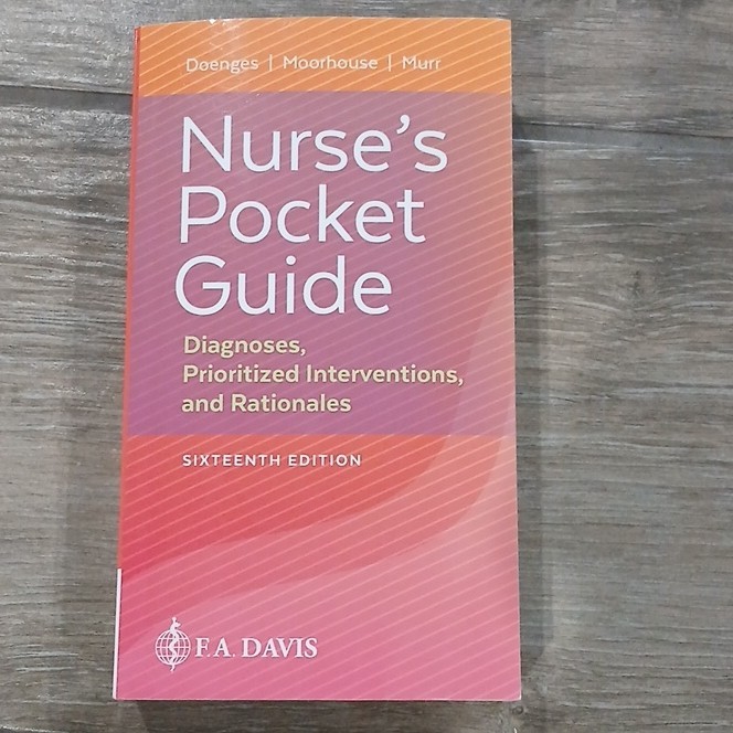 Nurses’s Pocket Guide. Diagnoses, Prioritized Interventions and Rationales.