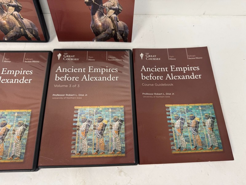 Great Courses Alexander Great & Macedonian Empire + Ancient Before Completes SET gallery