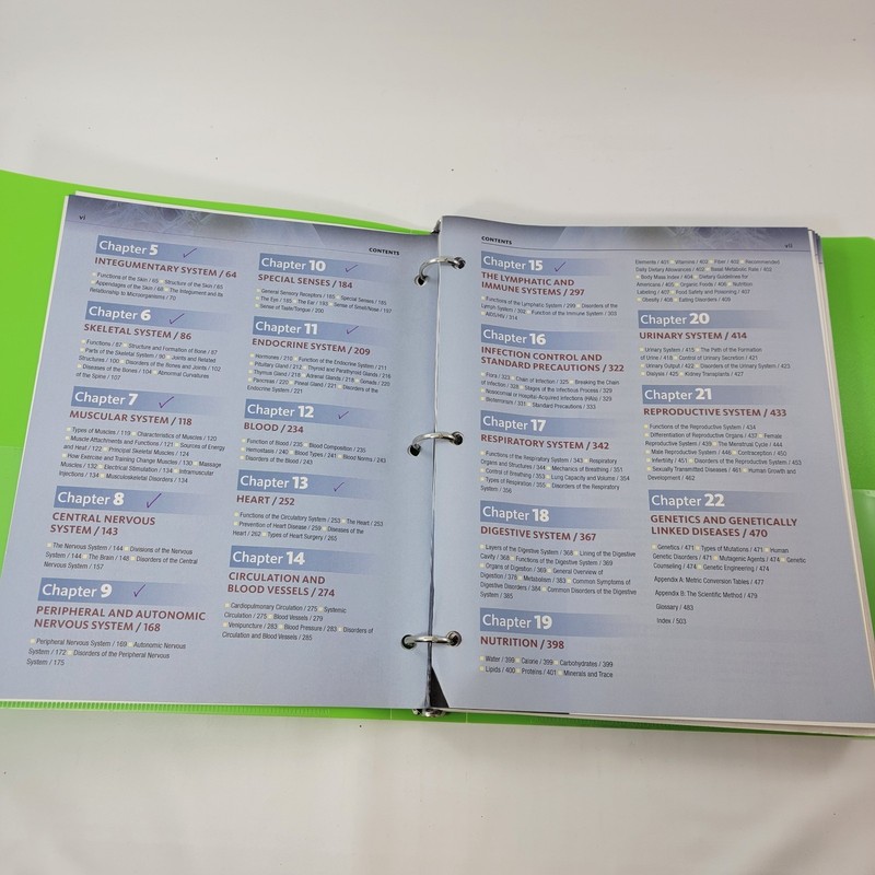 Body Structures and Functions 13th Updated Edition Book Cengage LOOSE LEAF gallery