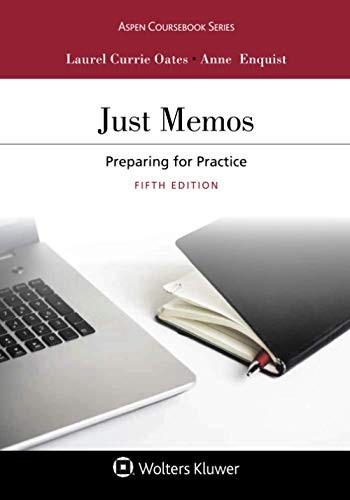 Just Memos: Preparing for Practice (A…, Enquist, Anne