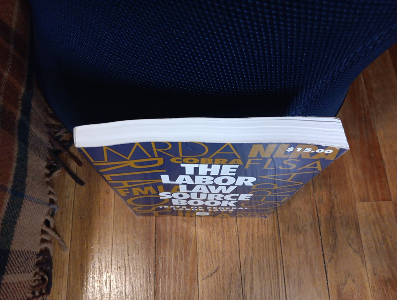The Labor Law Source Book: Texts - Paperback, by Schwartz Robert M. Tr Paperback gallery