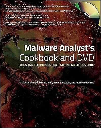 Malware Analyst’s Cookbook and – Paperback, by Ligh Michael; Adair – Very Good