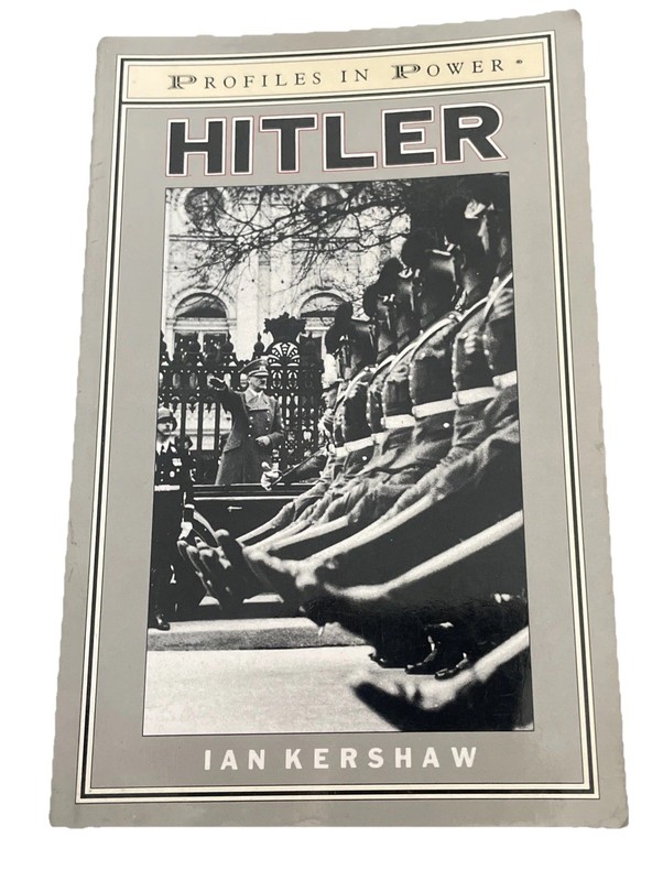Hitler by Ian Kershaw Profiles In Power Paperback Book World War 2