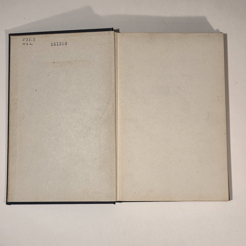 Introduction to Solid State Physics 1953 Charles Kittel HC Vintage Science Book gallery