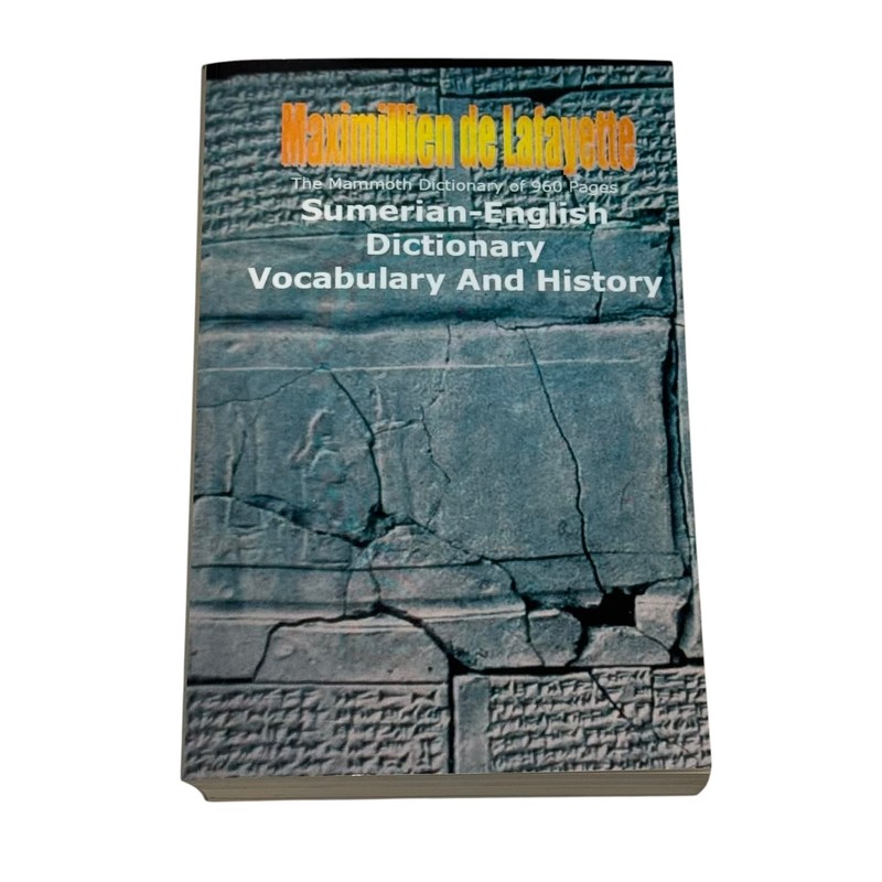Sumerian English Dictionary de Lafayette Vocabulary History Mammoth Illustrated