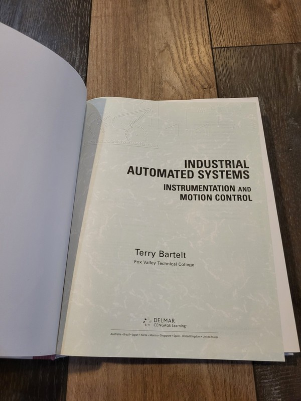 Industrial Automated Systems: Instrumentation and Motion Control Great Condition gallery
