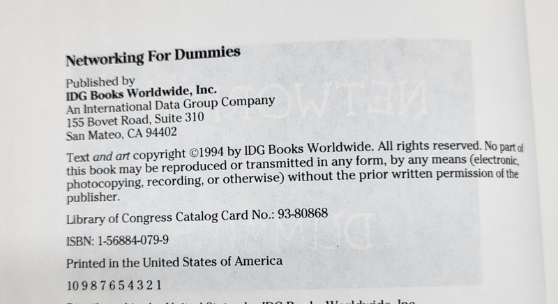 Networking For Dummies & Quicken 98 For Windows For Dummies Vintage Book Lot gallery
