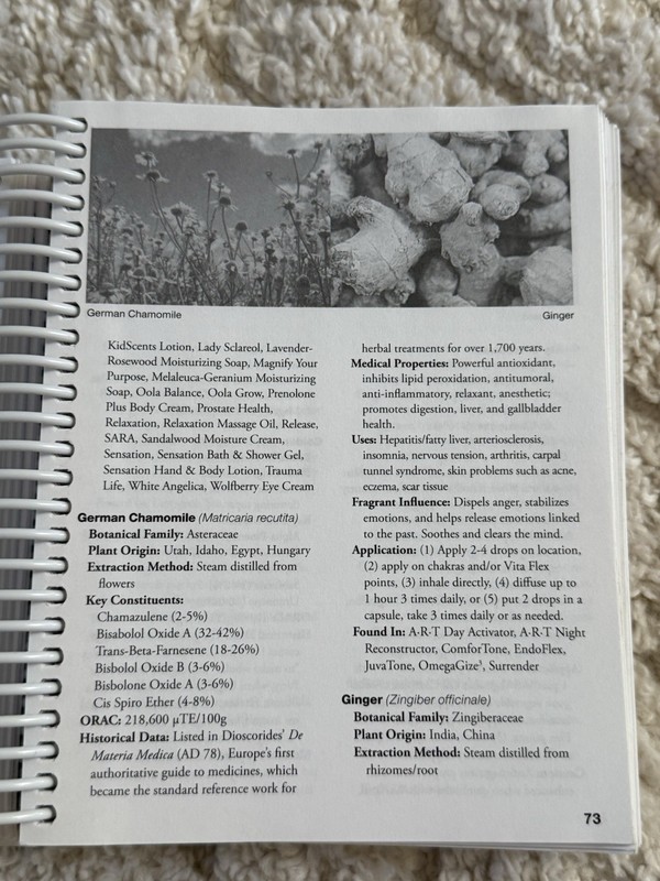 Essentials Oils Pocket Reference Sixth Edition Spiral Bound Book gallery