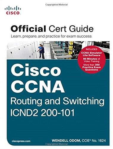 CCNA ROUTING AND SWITCHING ICND2 200-101 OFFICIAL CERT By Wendell Odom BRAND NEW