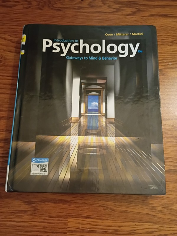 Mindtap Course List Ser.: Introduction to Psychology : Gateways to Mind and…