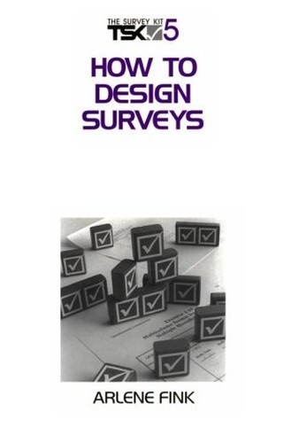 How to Design Surveys (Survey – GOOD
