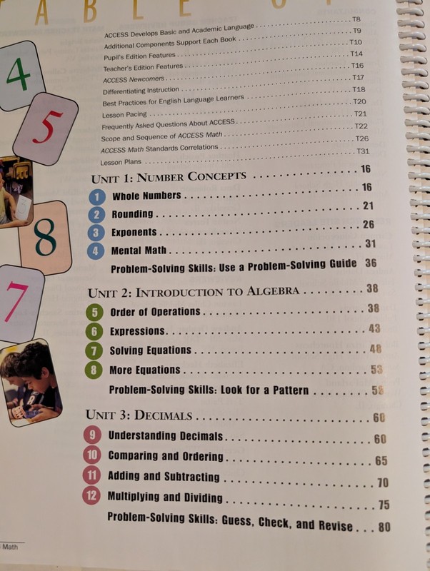 Great Source Access Esl: Math Teacher Edition Grades 5 - 12 gallery