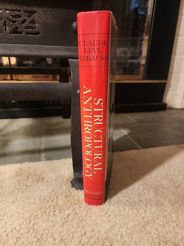 STRUCTURAL ANTHROPOLOGY: Volume II (2) - Claude Levi-Strauss 1976 HC Basic Books gallery