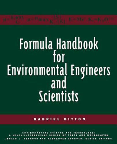 Formula Handbook for Environmental Engineers and Scientists, Bitton, Gabriel, 97