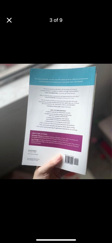 Essentials of Technical Communication by Elizabeth Tebeaux and Sam Dragga (2020