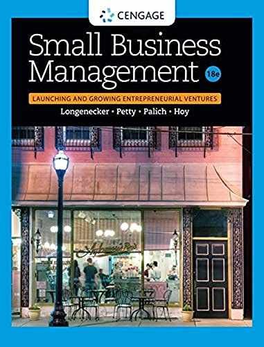 Small Business Management: – Hardcover, by Longenecker Justin G.; – Very Good j