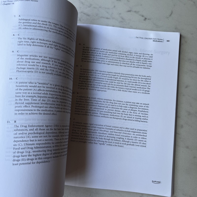 Medical Assistant Exam Prep : Practice Test + Proven Strategies by Kaplan... gallery