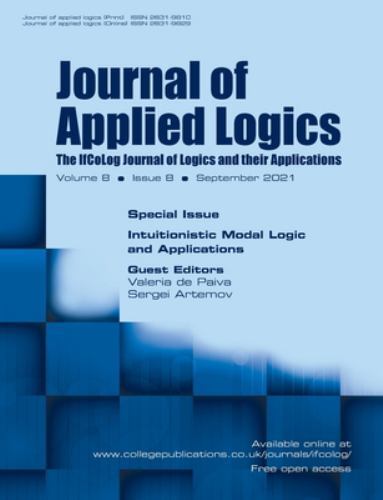 Journal of Applied Logics, Volume 8, Number 8, September 2021. Special issue:…
