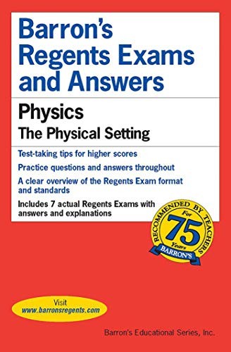 Regents Exams and Answers: Physics …, Lazar M.S. Ed.,