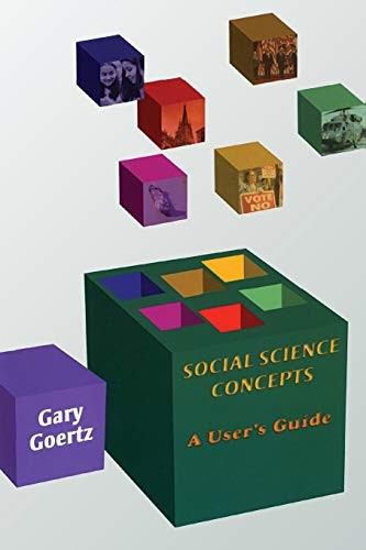 SOCIAL SCIENCE CONCEPTS: A USER’S GUIDE By Gary Goertz **Mint Condition**