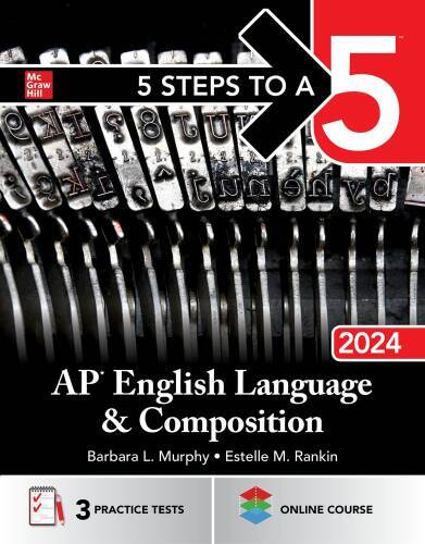 5 Steps to a 5: AP English Language and Composition 2024 – Paperback – GOOD