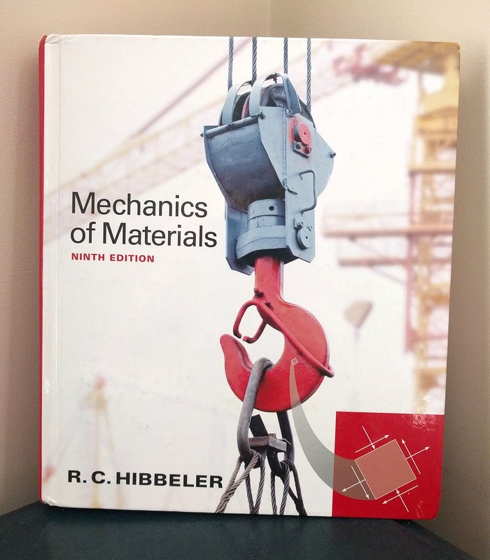 MECHANICS OF MATERIALS (9TH EDITION) BY Russell C. Hibbeler HARDCOVER