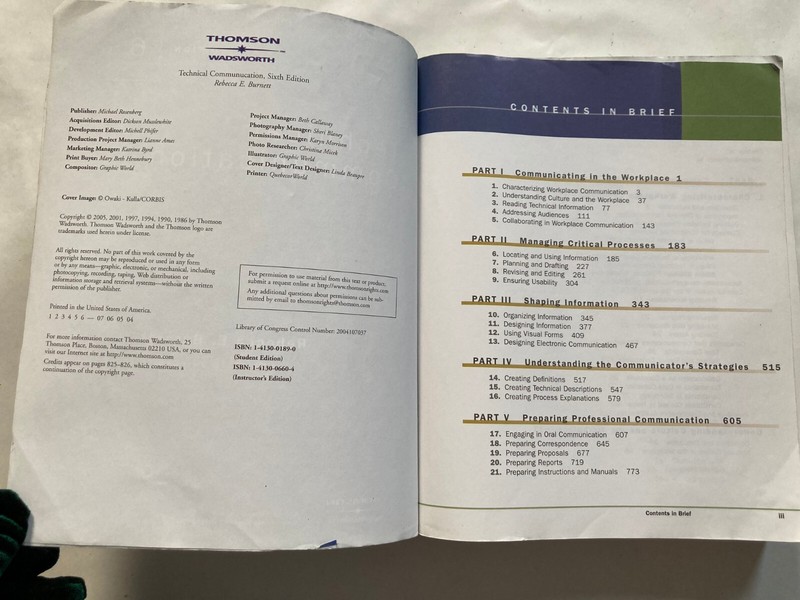 Technical Communication by Burnett, E.; Burnett, Rebecca E. gallery