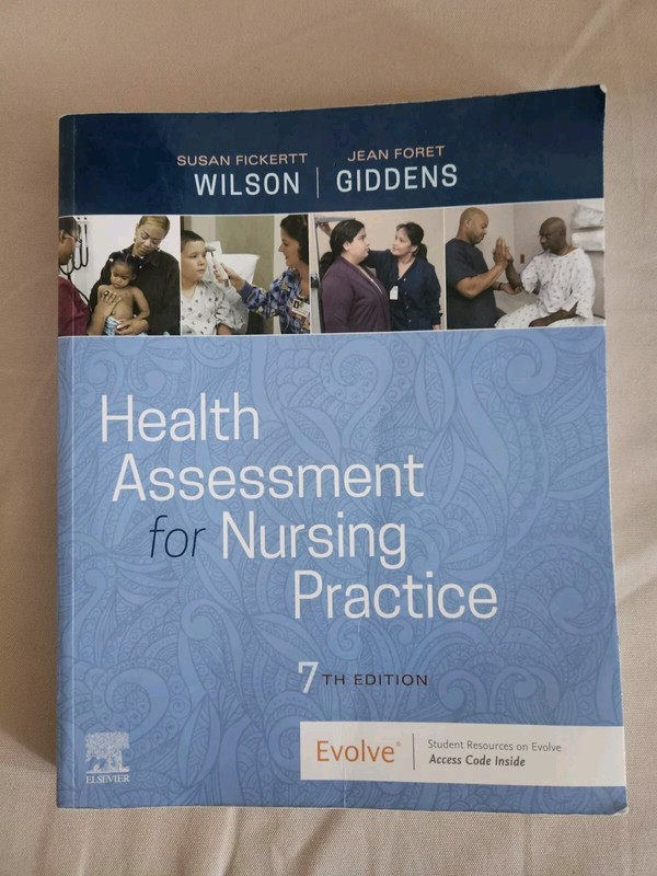 Health Assessment for Nursing Practice by Susan Fickertt Wilson and Jean…