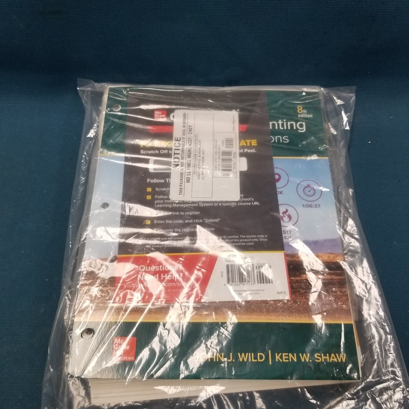 Financial & Managerial Accounting 8th Edition Loose Leaf Version