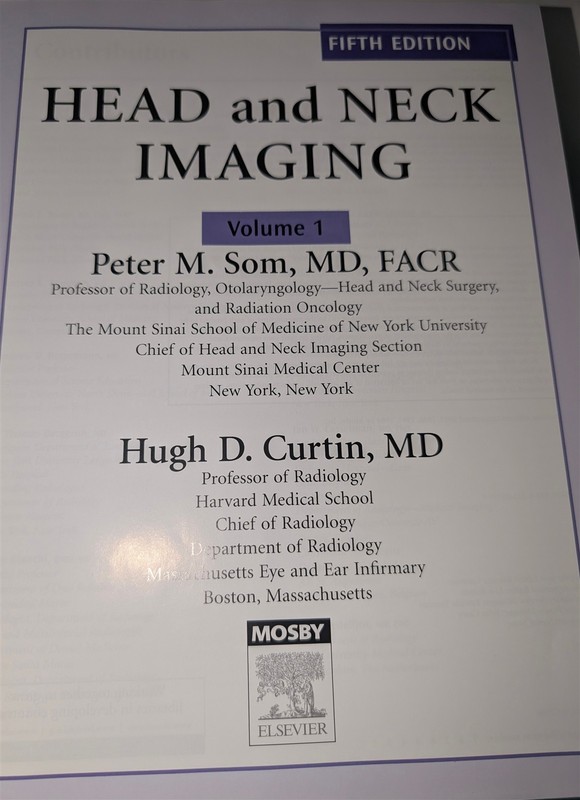 Head and Neck Imaging 5th Edition 2 Volumes 2011 Hardcover Set 9780323053556 gallery