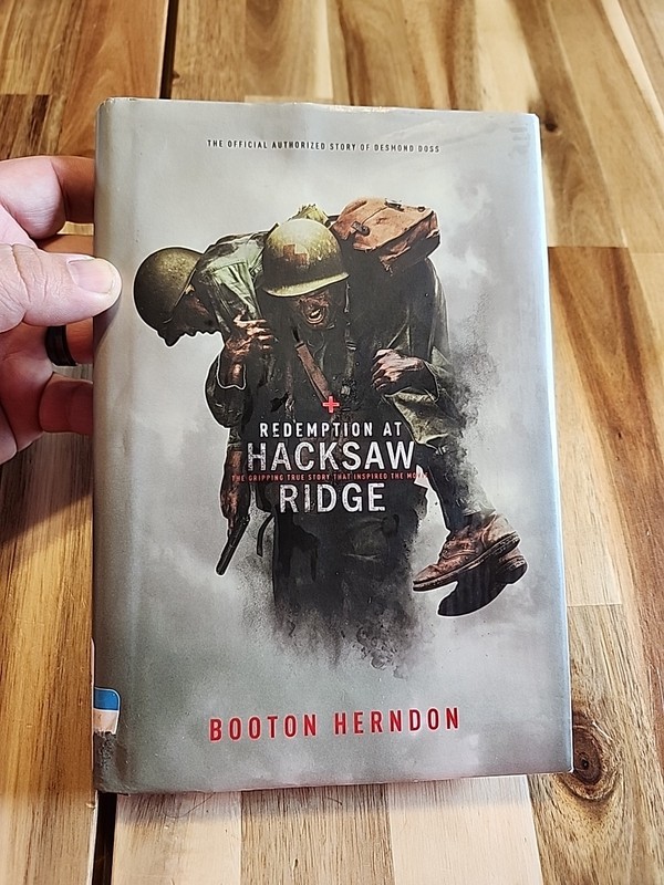 Redemption at Hacksaw Ridge by Booton Herndon (2016, Hardcover)