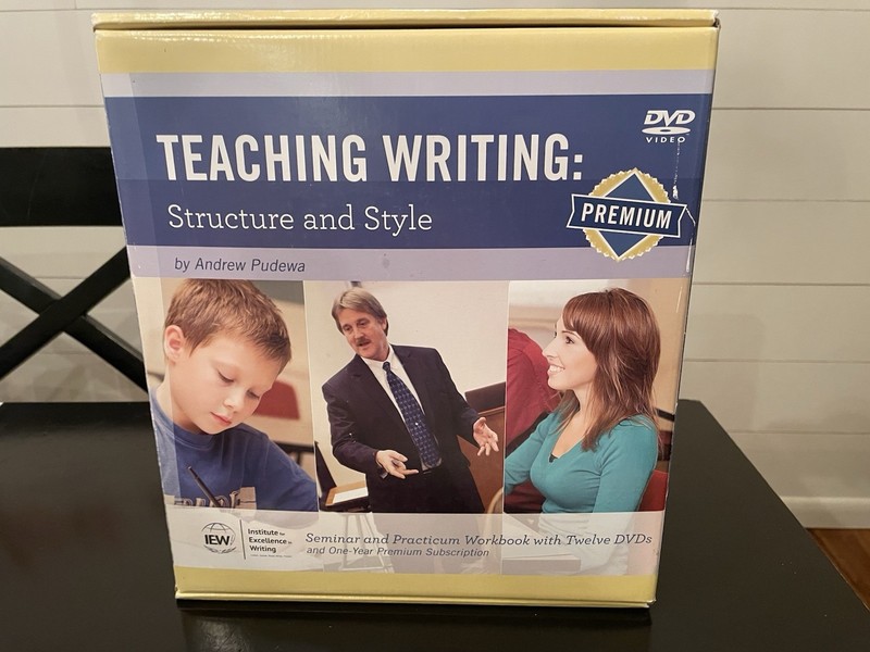 IEW Teaching Writing: Structure and Style, Seminar Workbook and 12 DVDs - 2nd ed gallery